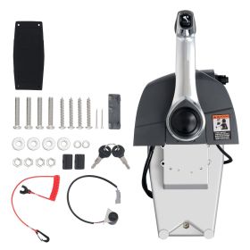 Boat Throttle Control, 5006186 Top-Mounted Outboard Remote Control Box for Evinrude Johnson